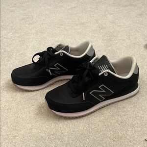 New Balance Black and White Sneakers